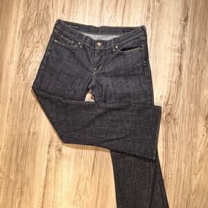 7 For All Mankind Anniversary Nic Nac 109 Stretch Low-Rise Stretch Flare - 32